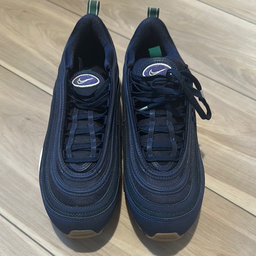 Nike Women's Air Max 97 Navy Blue Athletic Shoes - Size 10
